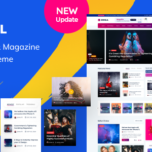 Ennlil v1.0.1 Nulled – Modern Magazine WordPress Theme + WooCommerce