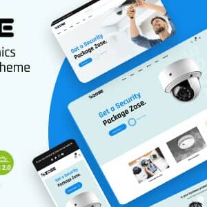 ZOSE v1.0.1 Nulled – CCTV Security & Electronics Store Shopify 2.0 Theme