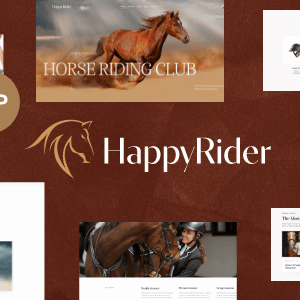 Happy Rider v2.2 Nulled – Horse School & Equestrian Center WordPress Theme