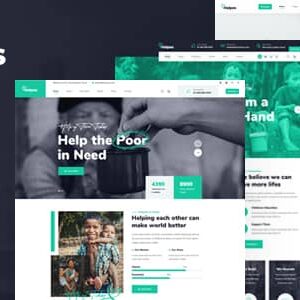 Halpes Nulled – Nonprofit Charity Vue Nuxt Template