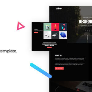 Alison Nulled – Portfolio HTML Template