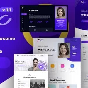 Orix Nulled – Personal CV/Resume and Portfolio HTML Template