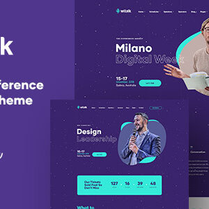 WiTalk v1.0.5 Nulled – Event & Conference WordPress Theme