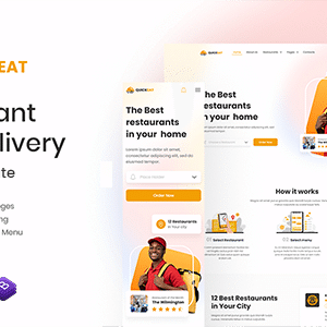 Quickeat Nulled – Food Delivery & Restaurant HTML Template