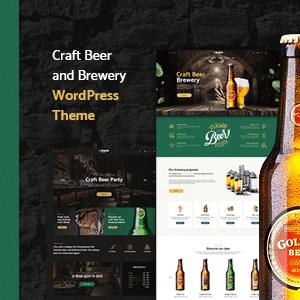 Weisber v1.1.8 Nulled – Craft Beer & Brewery WordPress Theme