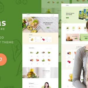Simlas Nulled – Fruits Organic Food Responsive Shopify Theme