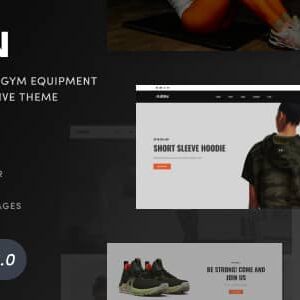 AIRN Nulled – Sports Clothing & Fitness Equipment Shopify 2.0 Theme