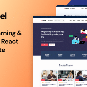 Edumel Nulled – Online Learning React Education Template