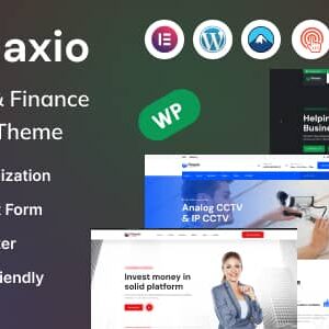 Finaxio v1.0.1 Nulled – Consulting & Finance WordPress Theme