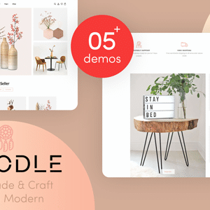 Woodle v1.0 Nulled – Handmade And Craft Responsive Shopify Theme