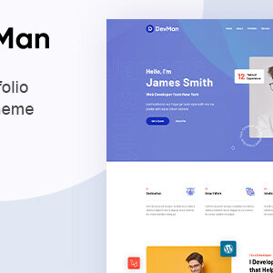Devman v1.0 Nulled – Personal Portfolio WordPress Theme