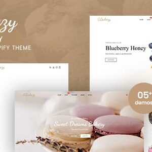 Bakezy Nulled – Cake & Bakery Responsive Shopify Theme