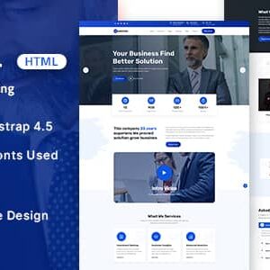 Xadvices Nulled – Finance and Consulting HTML Template