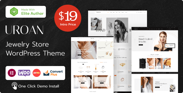 Uroan v1.0 Nulled - Jewelry Store WordPress Theme