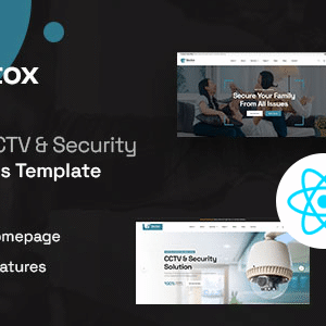 Sectox Nulled – CCTV & Security React Next js Template