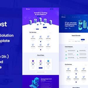 Piohost Nulled – Domain and Web Hosting React Nextjs Template