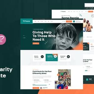 Poorex Nulled – Nonprofit Charity HTML Template