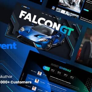 Autovent Nulled – Auto & Automotive Event, Car Expo, Exhibition Website Template