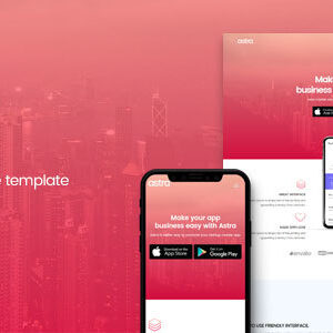 Astra Nulled – App Landing Page Template