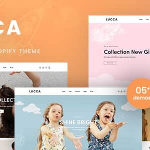 Lucca Nulled – Kids Fashion Responsive Shopify Theme