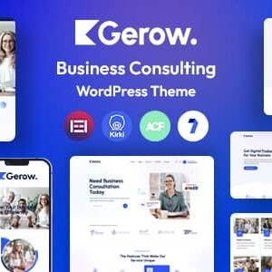 Gerow v1.0 Nulled – Business Consulting WordPress Theme