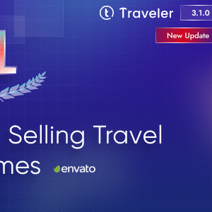 Traveler v3.1.0 Nulled – Travel Booking WordPress Theme