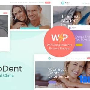 ProDent v1.5.9 Nulled – Dental Clinic & Healthcare Doctor WordPress Theme + Elementor + RTL