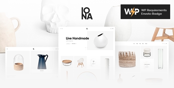 Iona v1.0.8 Nulled - Handmade & Crafts Shop WordPress Theme
