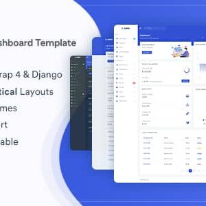 Xoric v1.0.0 Nulled – Django Admin & Dashboard Template
