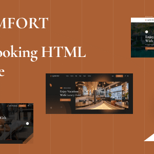 Qomfort Nulled – Hotel Booking HTML Template