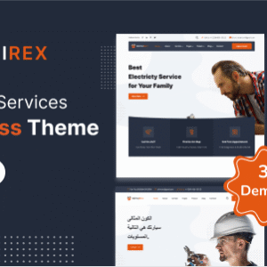Repairex v1.0 Nulled – Electricity Services WordPress Theme + RTL