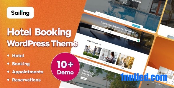 Sailing v4.3.5 Nulled - Hotel WordPress Theme