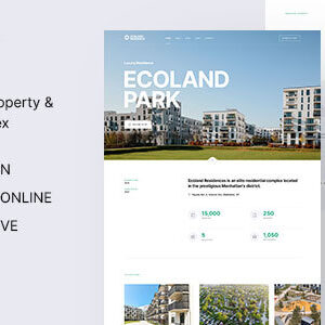 Ecoland v1.5 Nulled – Single Property WordPress Theme