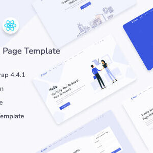 Nody v1.0 Nulled – React Js Landing Page Template