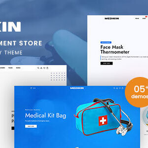 Medikin Nulled – Medical Equipment Responsive Shopify 2.0 Theme