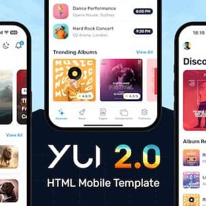 Yui v2.2 Nulled – Mobile Template