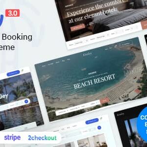 Kinsley v3.0.2 Nulled – Hotel Booking Theme