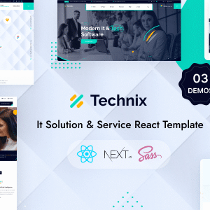 Technix Nulled – Technology & IT Solutions React Next js Template