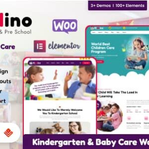 Kiddino v1.0.0 Nulled – Kids & Kindergarten WordPress Theme