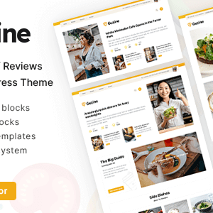 Guzine v1.2.1 Nulled – Adsense Ready Magazine WordPress Theme for Food Blogging