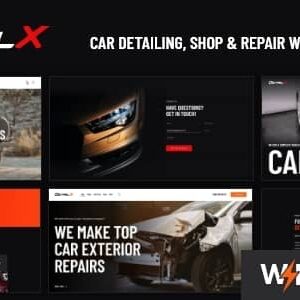 DetailX v1.0 Nulled – Car Detailing, Shop & Repair WordPress Theme
