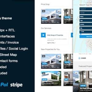 Zoner v4.2 Nulled – Real Estate WordPress Theme