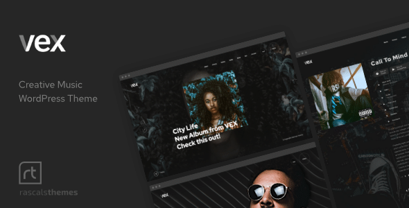 Vex v1.2.6 Nulled - Creative Music Theme