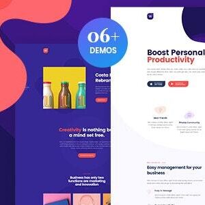 Wekala Nulled – Digital Agency & Marketing HTML5 Template