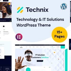 Technix v1.0.3 Nulled – Technology & IT Solutions WordPress Theme