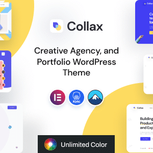 Collax v1.0.9 Nulled – Creative Agency WordPress Theme
