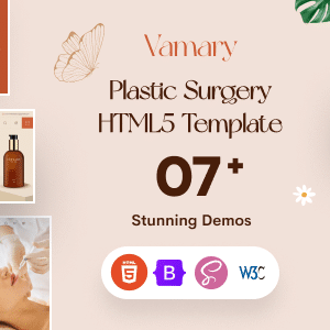 Vamary Nulled – Plastic Surgery HTML5 Template