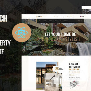 EnvArch Nulled – Architecture and Single Property React Template