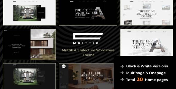 Mrittik v1.0.1 Nulled - Architecture and Interior Design Theme