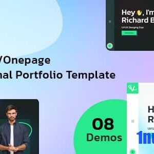 Ventix Nulled – Personal Portfolio HTML Template